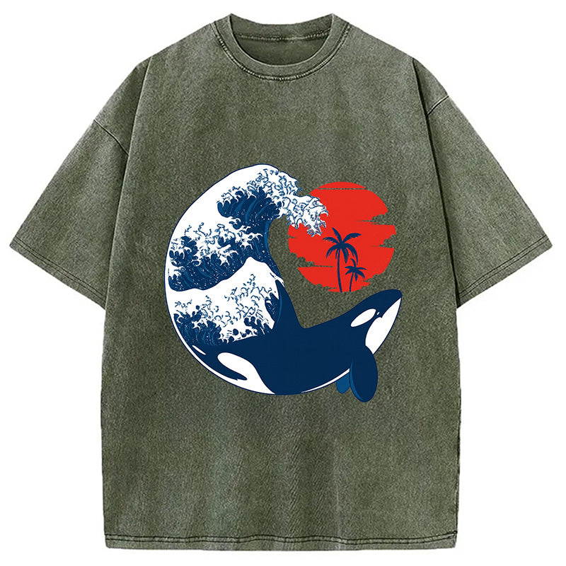 The Killer Wave Washed T-Shirt