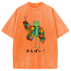 Cheers Frog Washed T-Shirt