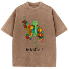 Cheers Frog Washed T-Shirt