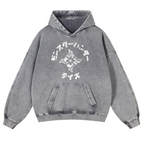 Monster Hunter Rise Vintage Washed Thick Cotton Hoodie