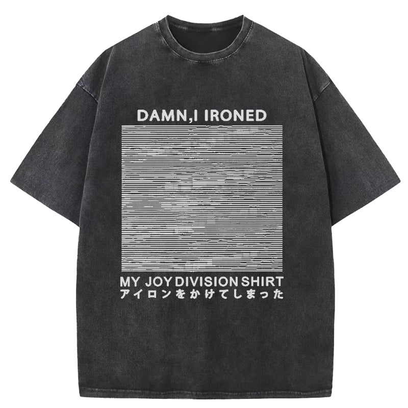 Ironed Music Washed T-Shirt