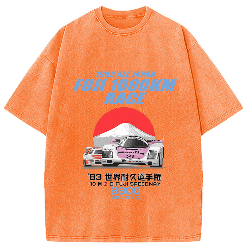 1983 FUJI 1000KM Washed T-Shirt