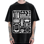 Tokyo Model Panels Vintage Washed T-shirt