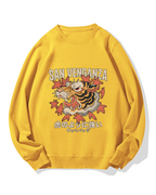 Japanese Ukiyo-eTiger Cotton Sweatshirt