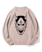 Japanese Demon Cotton Sweatshirt