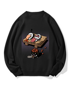 Sushi Chain Saw Massacre Cotton Sweatshirt
