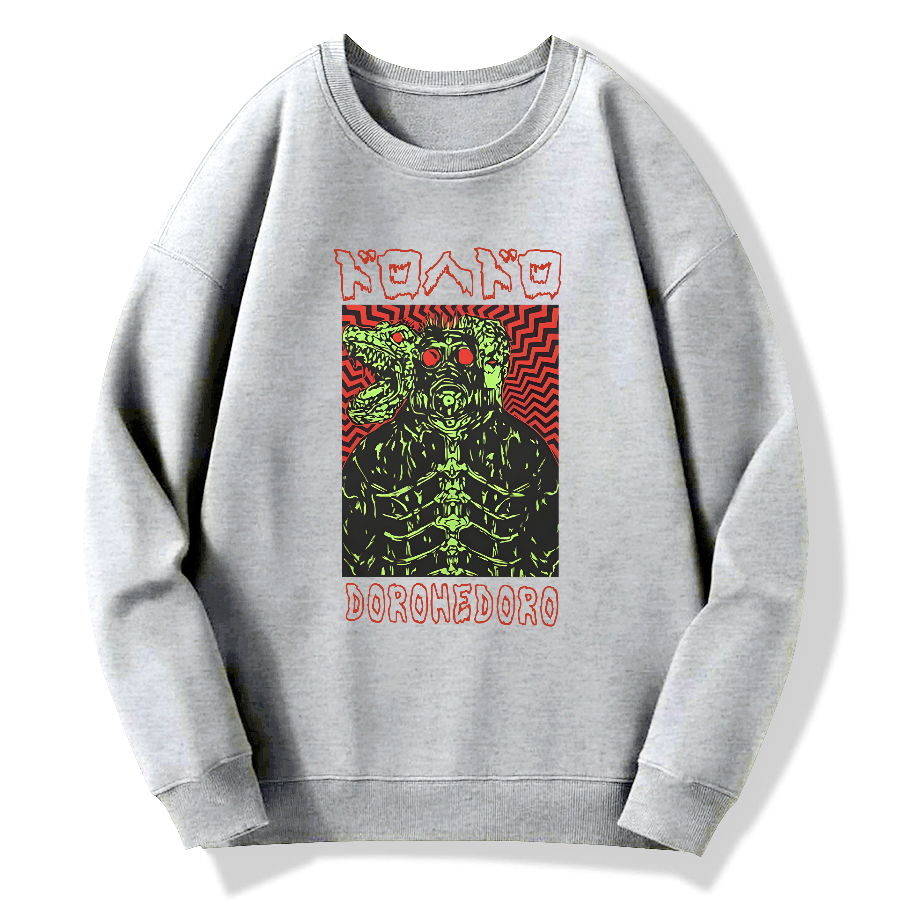 Anime Retro Cotton Pullover Sweatshirt
