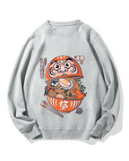 Daruma Ramen Cotton Sweatshirt