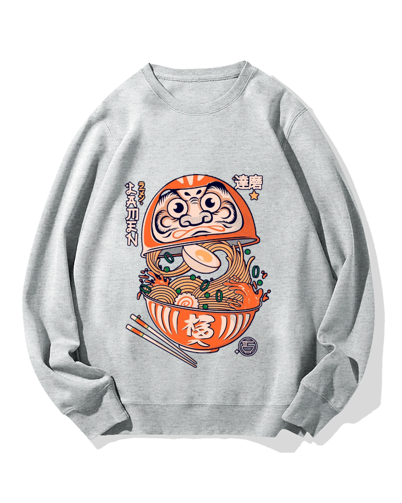 Daruma Ramen Cotton Sweatshirt