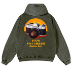 Canon Vintage Washed Cotton Back Art Hoodie