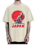 Japan Sakura Vintage Washed T-shirt