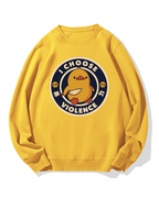 Violent Duck Cotton Sweatshirt