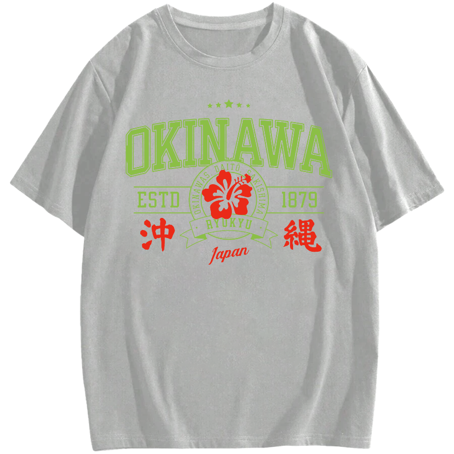 Okinawa JP Cotton casual T-shirt
