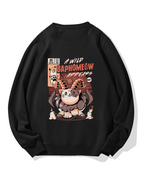 Baphomeow Cotton Sweatshirt