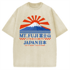 Vintage Japan Mount Fuji Vintage Washed T-shirt