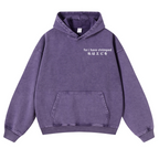 Shrimp Vintage Washed Cotton Back Art Hoodie