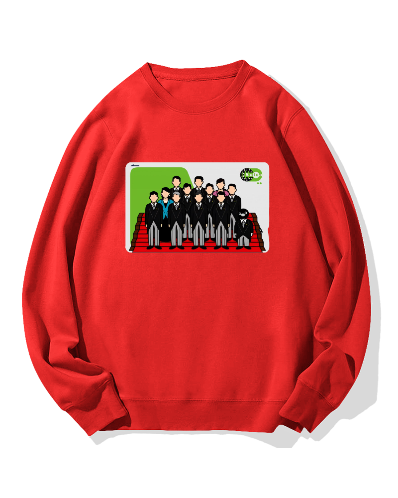 Suica Minister Cotton Sweatshirt