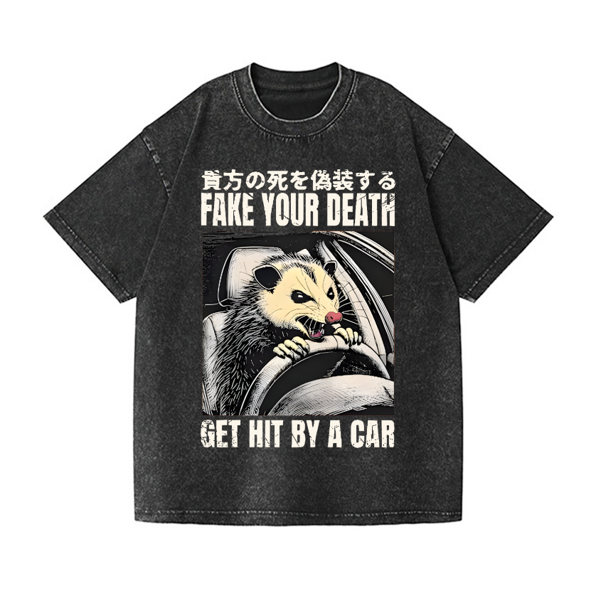 Badger Vintage Wash Japanese Design T-Shirt