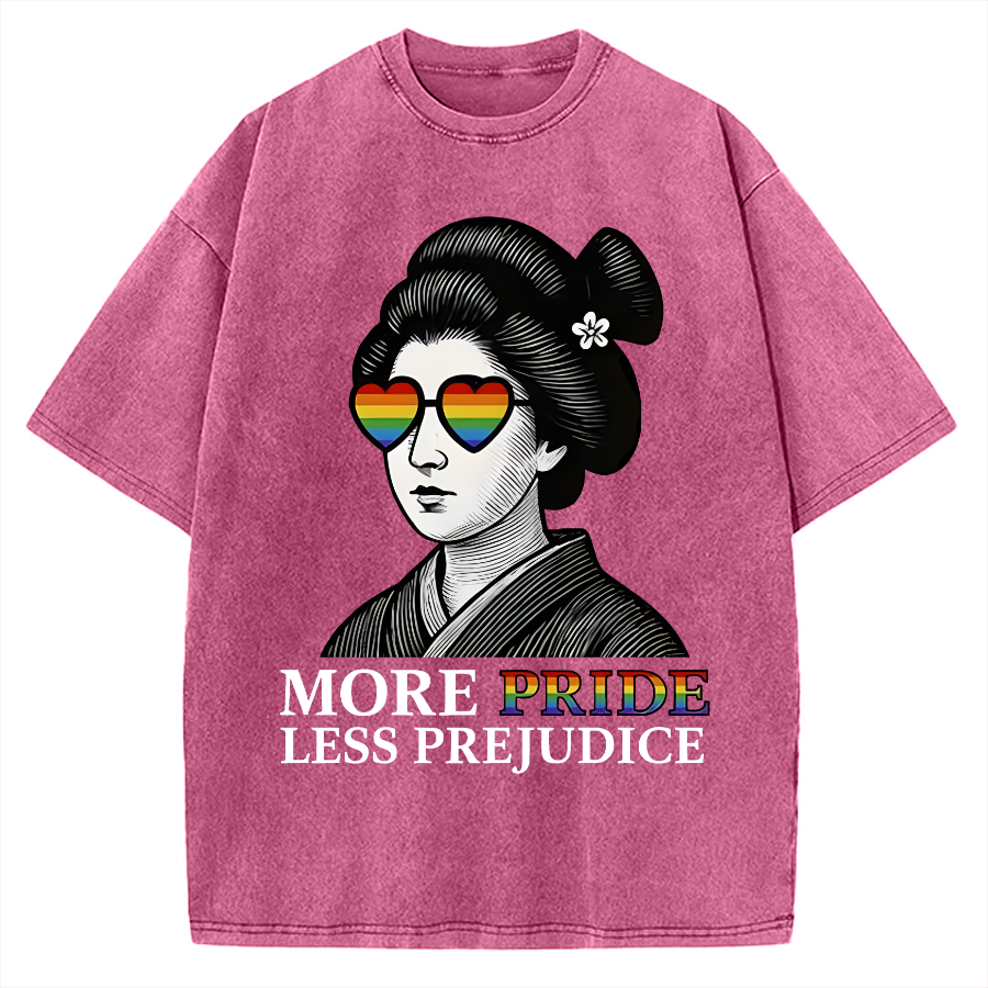 Geisha Wearing Sunglasses Vintage Washed T-shirt