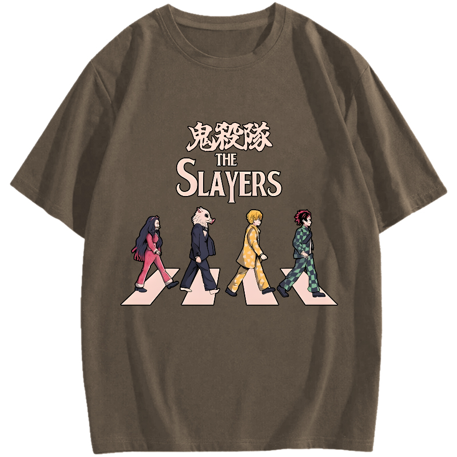The Slayers Japanese Anime Kimetsu no Yaiba Cotton casual T-shirt