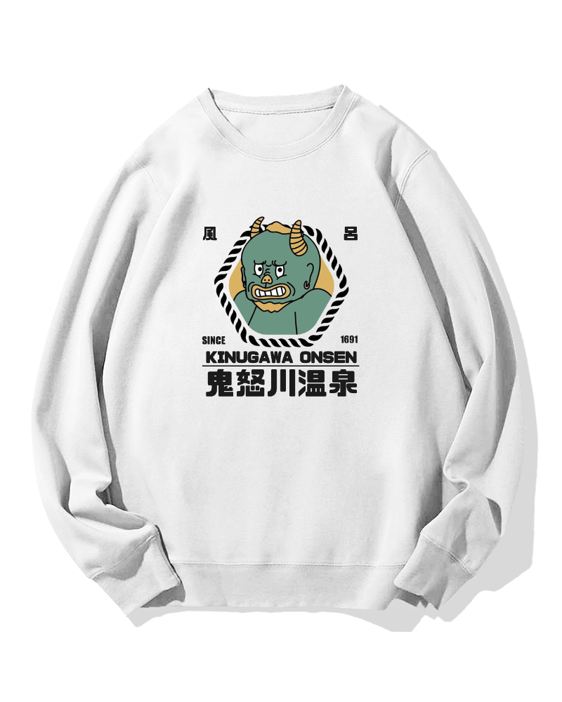 Kinugawa Onsen Cotton Sweatshirt