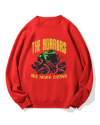 Horror Frog Cotton Sweatshirt