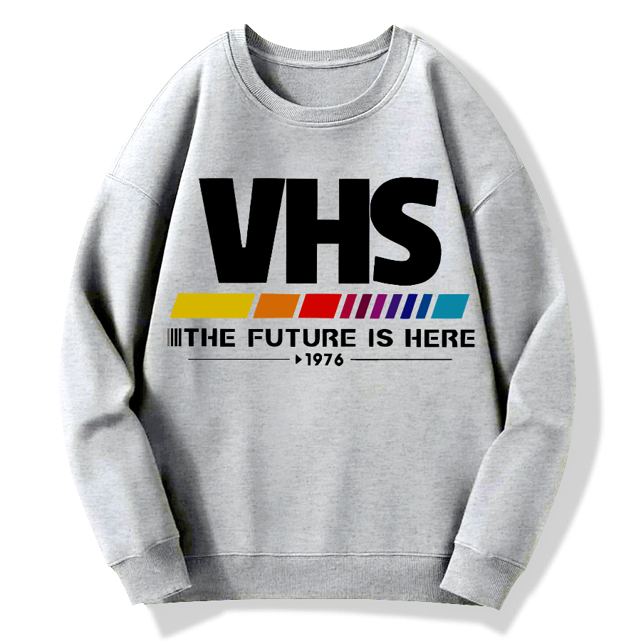Video Homepage System Cotton Pullover Sweatshirt