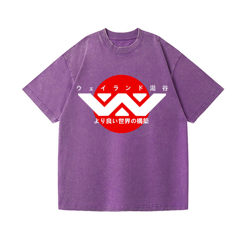 Weyland-Yutani Vintage Wash Japanese Design T-Shirt