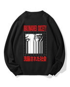 Brainwashed Society Cotton Sweatshirt