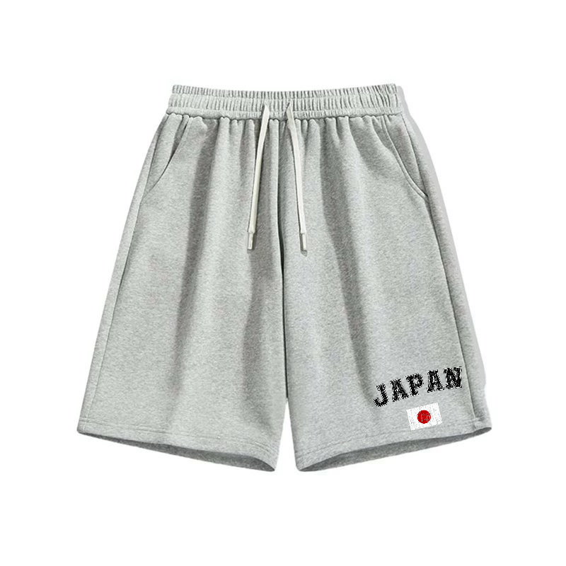 Japan Flag Cotton Casual Shorts