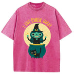 Witch I Love Curse Words Washed T-Shirt