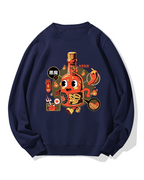 Bottle Devil Cotton Sweatshirt