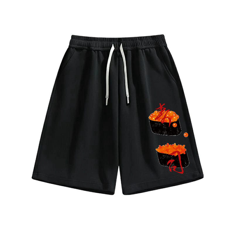 Salmon roe sushi Cotton Casual Shorts
