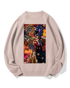 Mysterious Cat Cotton Sweatshirt