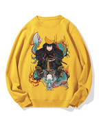 Japanese Samurai Cotton Sweatshirt