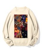 Mysterious Cat Cotton Sweatshirt