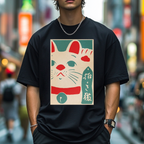 Lucky Cat Japanese Style Classic Tee