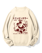 Trippy Horror Cotton Sweatshirt