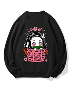 Nezuko Chibi basket Cotton Sweatshirt