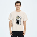Unisex Have A Catgarette？ Washed T-Shirt