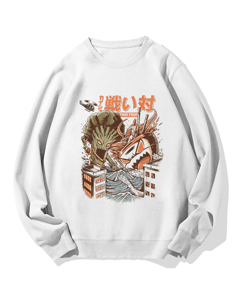Jpanese Food FIght Cotton Sweatshirt