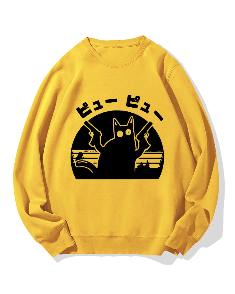 Gunner Cat Cotton Sweatshirt