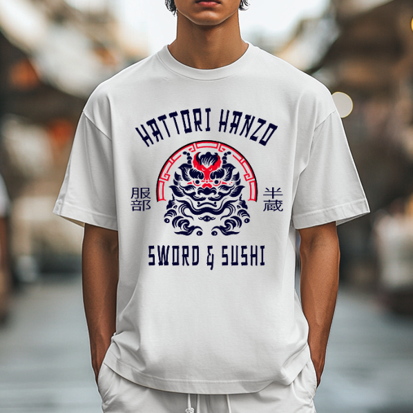 Hattori Hanzo Komainu Japanese Style Classic Tee