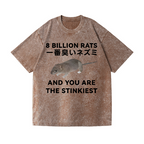 Rat Vintage Wash Japanese Design T-Shirt