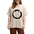 Cat's Circle Washed T-Shirt