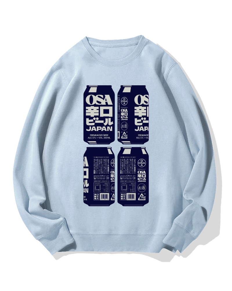 Japan Osa Beer Cotton Sweatshirt