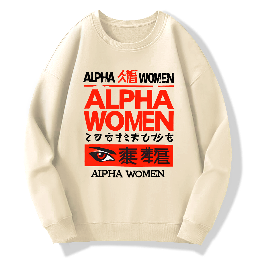 Super Baby Beast Cotton Pullover Sweatshirt