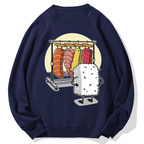 Sushi's Rack Geek Cotton Sweatshirt