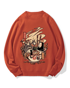 Ramen Pool Party Cotton Sweatshirt