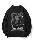 Pocket Cat Cotton Sweatshirt